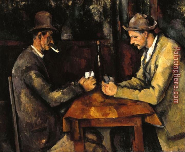 Paul Cezanne The Card Players C 1890